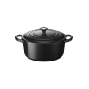 Nồi Gang Lecreuset Bräter Rund Evo 22cm Schwarz Matt Màu Đen Nhám