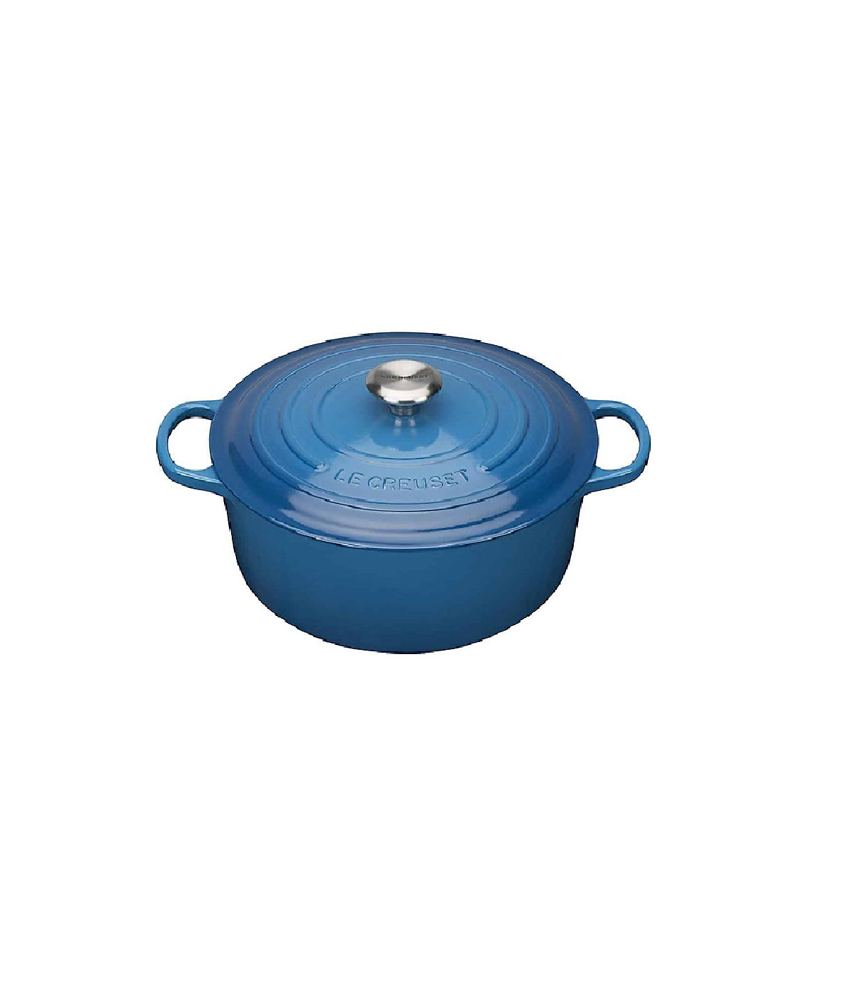 Nồi Gang Lecreuset Bräter Rund Evo 24cm Blue Marseille Màu Xanh Dương Đậm
