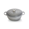 Nồi Gang Lecreuset La Marmite Schwarzes Interieur 26cm Mist Grey Sâu Lòng