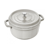 Nồi Tròn Staub Cocotte WHT 28cm Màu Trắng Sữa