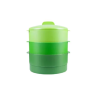 Xửng Hấp 3 Tầng Tupperware Steam It 3 Green Màu Xanh Lá
