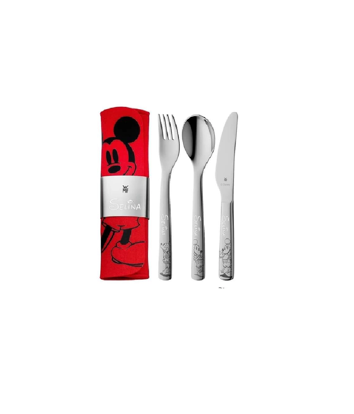 Dao Thìa Dĩa Dành Cho Trẻ Em WMF My2Go Kids Set Mickey Mouse 5 Teilig