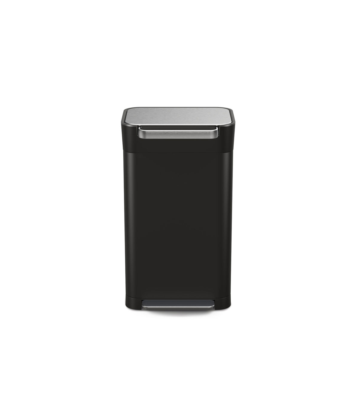 Thùng rác Joseph Joseph Titan 30L Trash Compactor 30146 Carbon Black màu đen carbon