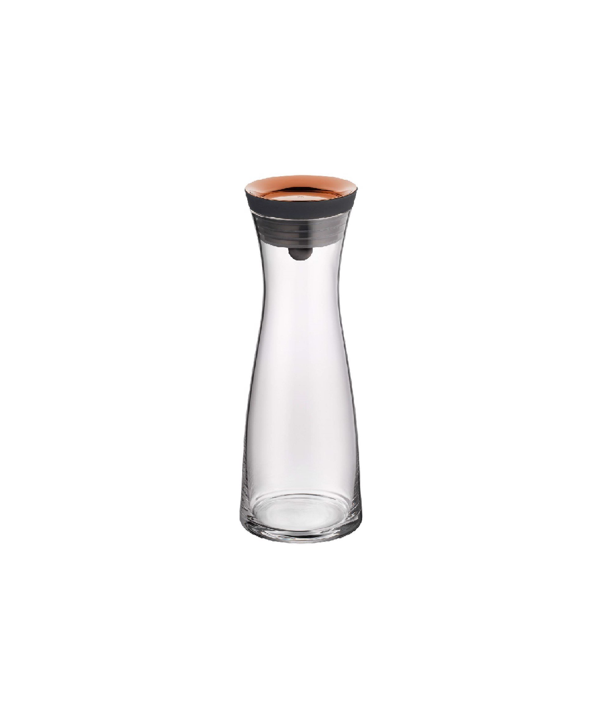 Bình Thủy Tinh WMF Wasserkaraffe Basic 1L Nắp Đồng