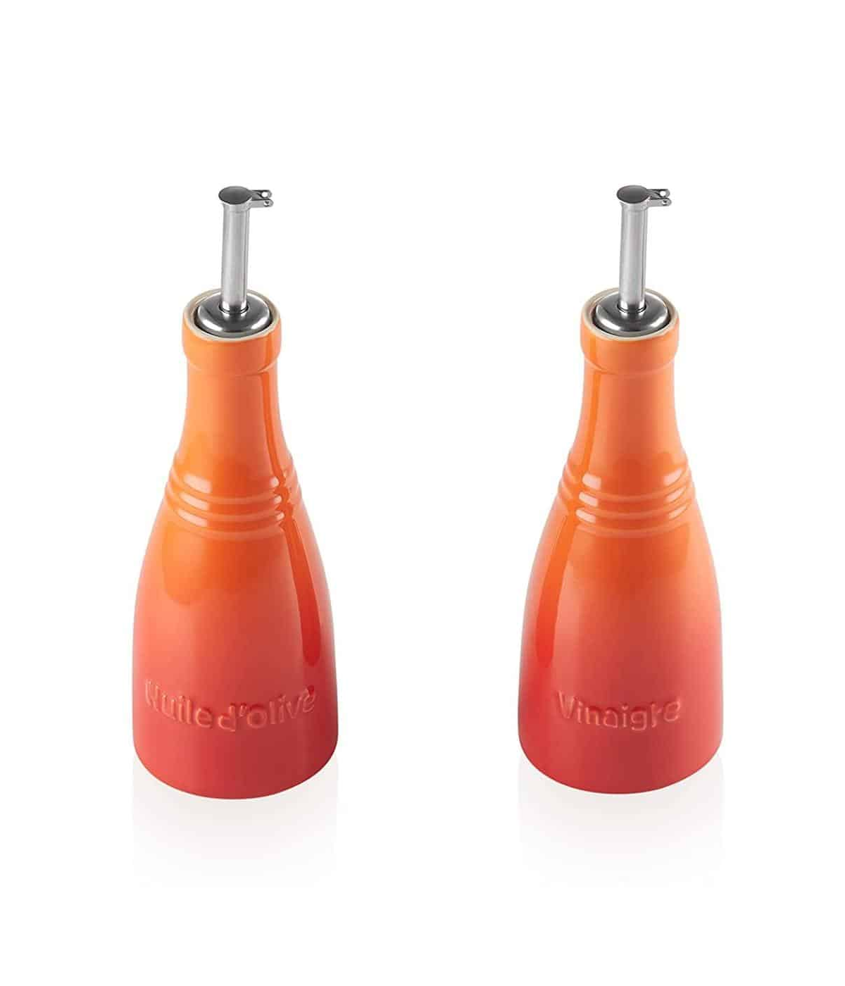 Bình Đựng Dầu Giấm LeCreuset 2 Cái 0.24L Orange Màu Cam