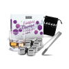 Đá inox Barware Stainless Steel Ice Cubes Whiskey Stones Reusable 10 viên