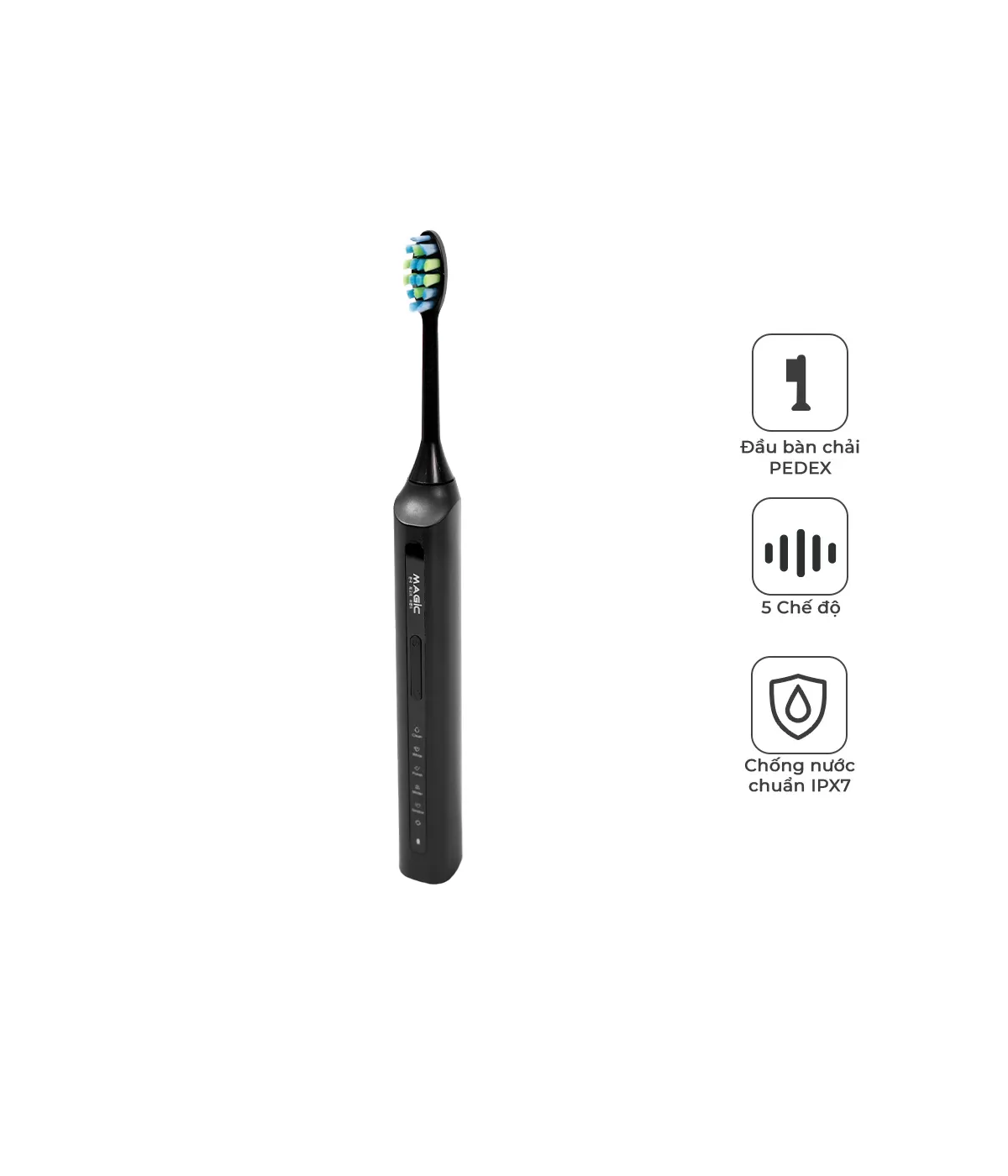 Bàn chải điện Magic B-21 màu đen