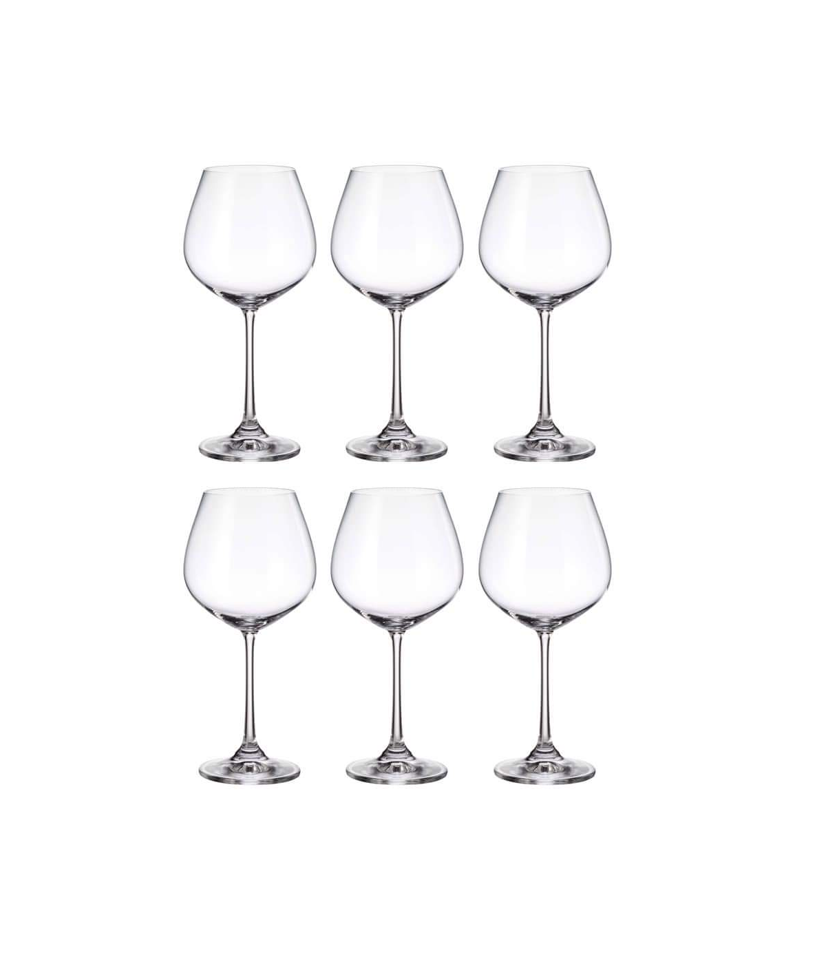 Bộ 6 ly vang Bohemia Columba 640ml