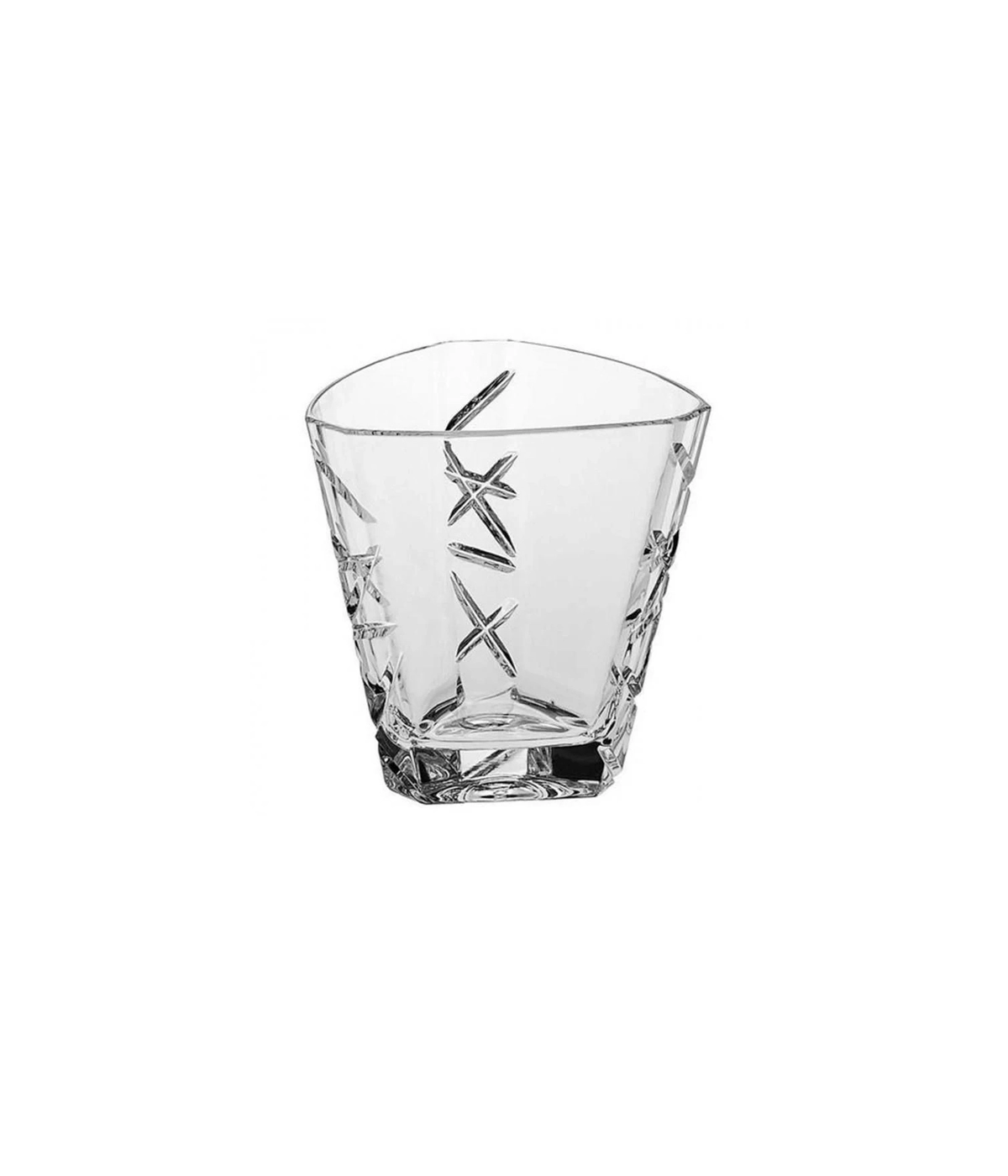 Bộ 6 cốc pha lê Bohemia Eskymos tam giác 270ml