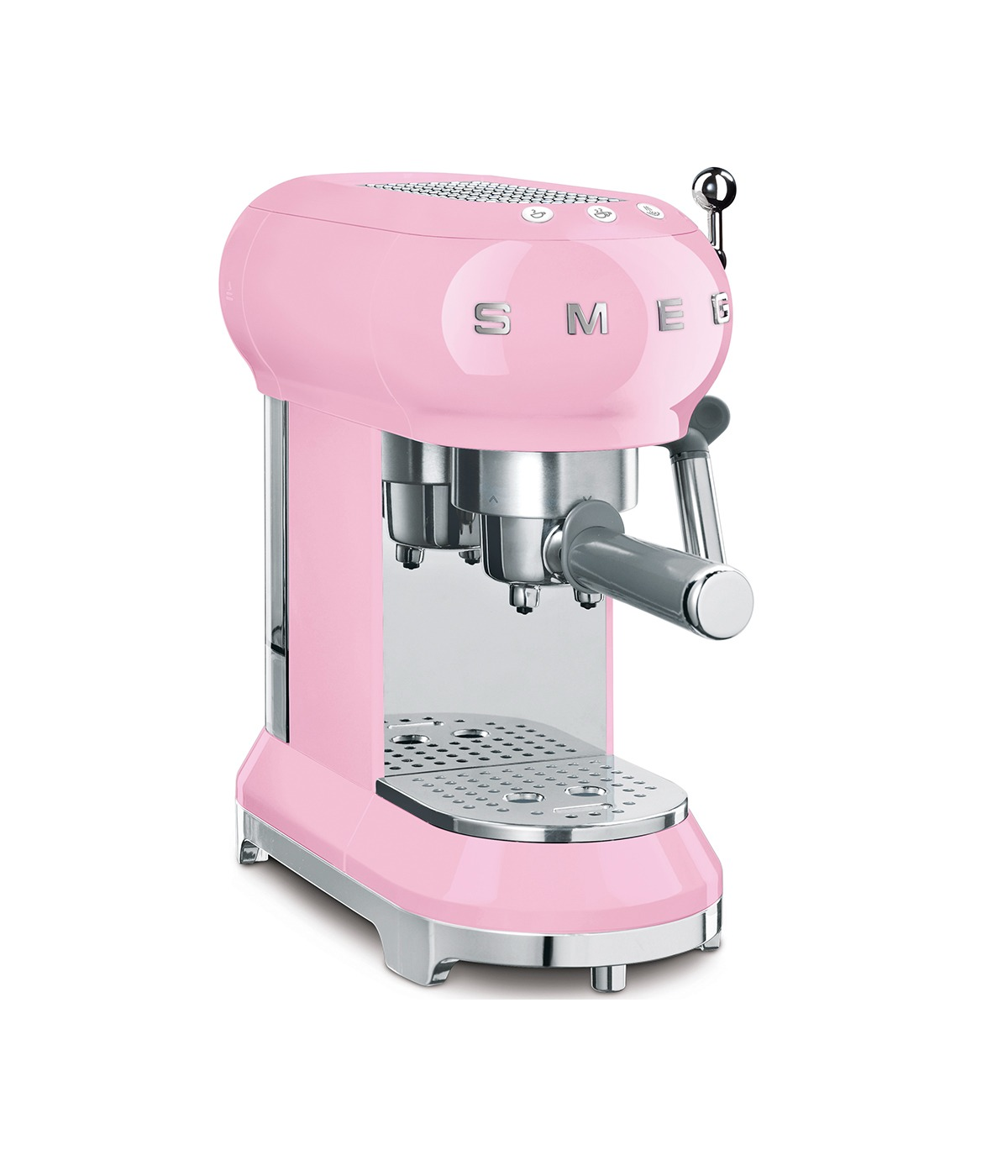 Máy Pha cafe Smeg ECF01PKEU Màu Hồng