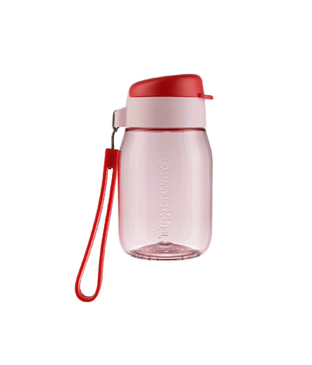 Bình nước mini Tupperware Lohas Bacio 350ml màu đỏ