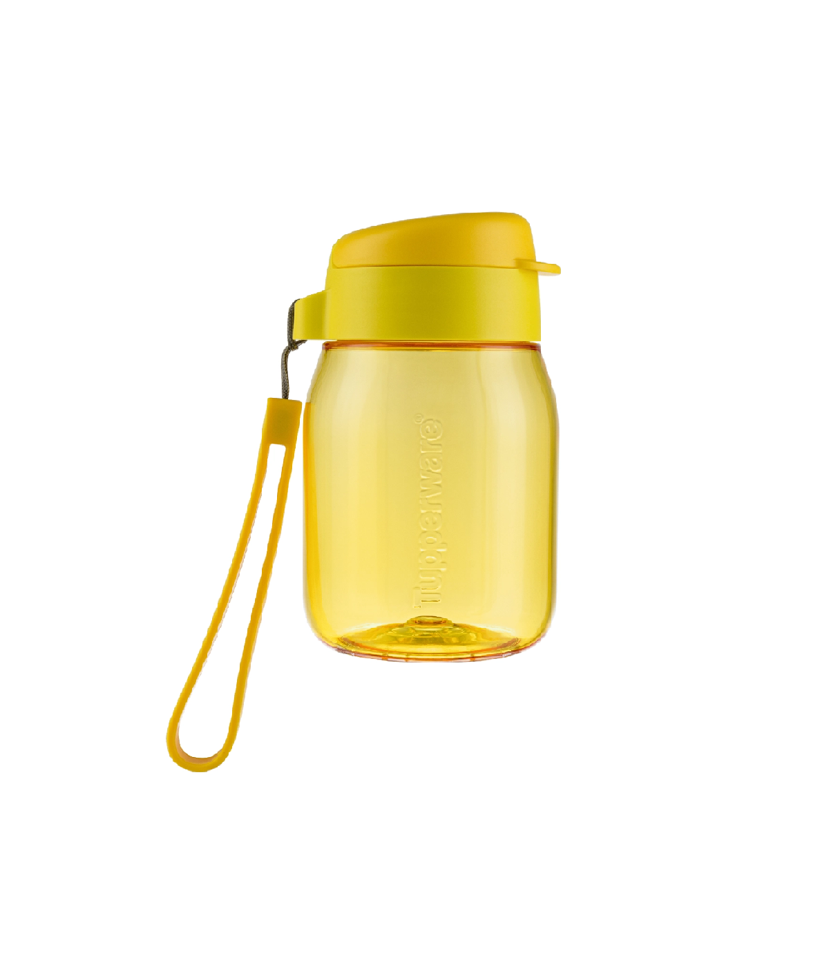 Bình nước mini Tupperware Lohas Egg 350ml màu vàng