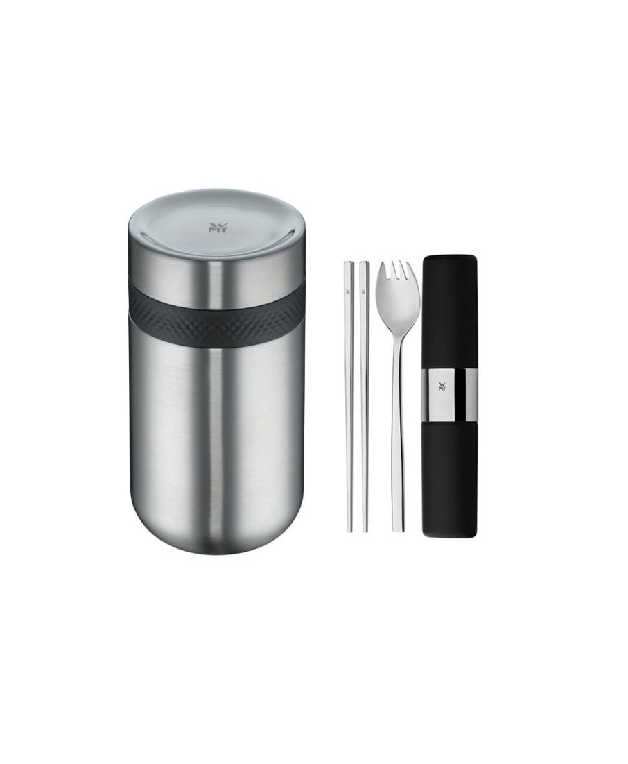 Hộp cơm giữ nhiệt 2 ngăn gồm set đũa thìa WMF My2go
