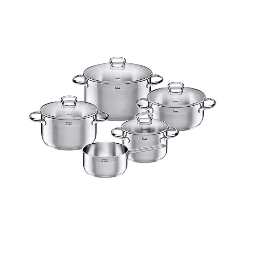 Bộ nồi SILIT TOSKANA 5 món (4 nồi, 1 quánh)