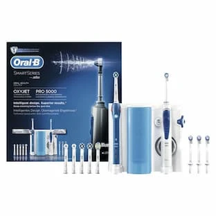 Bộ bàn chải điện/tăm nước Oral-B Oxyjet Smart 5000 CHÍNH HÃNG