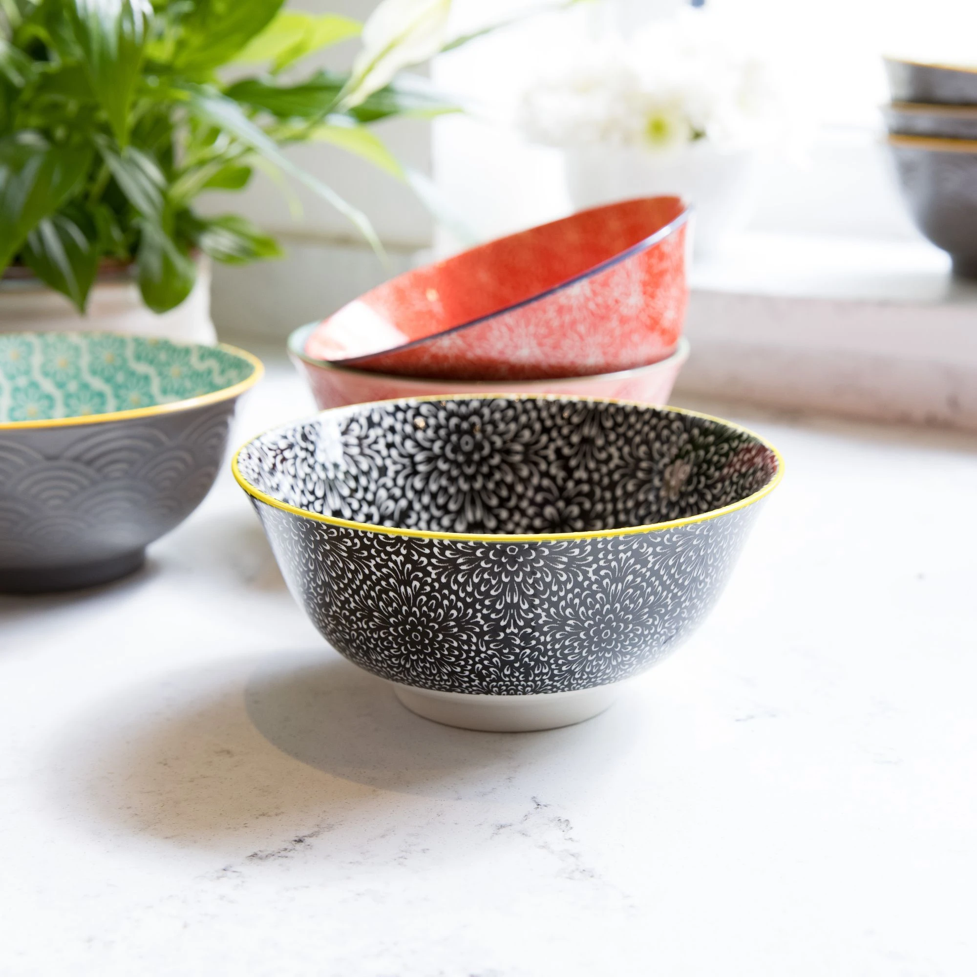 Bát gốm Mikasa FLORAL BOWL