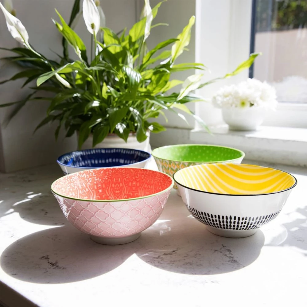 Bát gốm Mikasa RED DAMASK BOWL