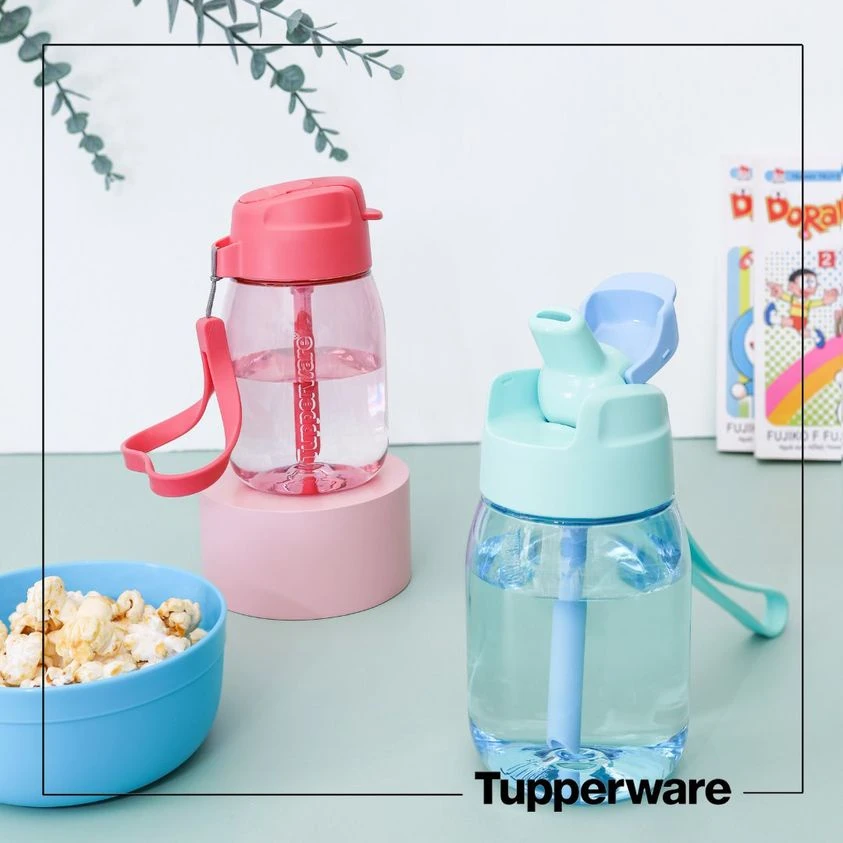 Bình nước MINI LOHAS WITH STRAW | Lazada.vn