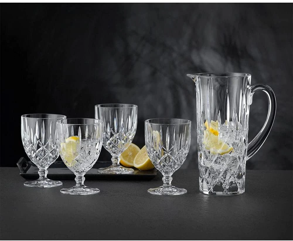 Bộ 1 Bình và 4 Ly Nachtmann Noblesse 102387 Krugset Transparent