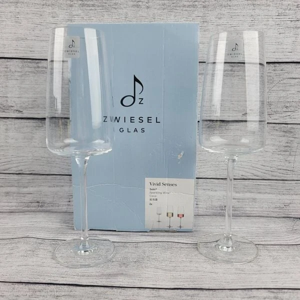 Ly Uống Rượu Zwiesel Glas Vivid Senses 122430 Sparkling Wine With Effervescence Point 2 Cái 388ml - Diệp Anh Hàng Đức