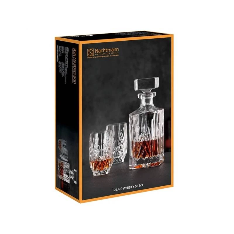 Bộ Bình Cốc Nachtmann Palais Whisky 102966 3 Cái