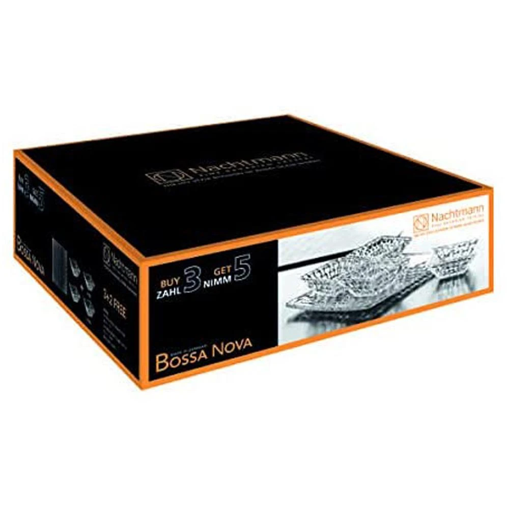 Bộ 5 Món Đĩa Và Khay Đựng Nachtmann 90023 Bossa Nova