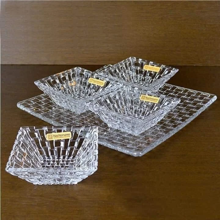 Bộ Khay Pha Lê Nachtmann Bossa Nova 90023 (Made in Germany) | Shopee Việt Nam