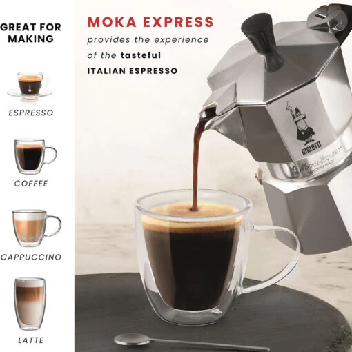 Bộ ấm Cafe Bialetti Steam Age Moka Pot