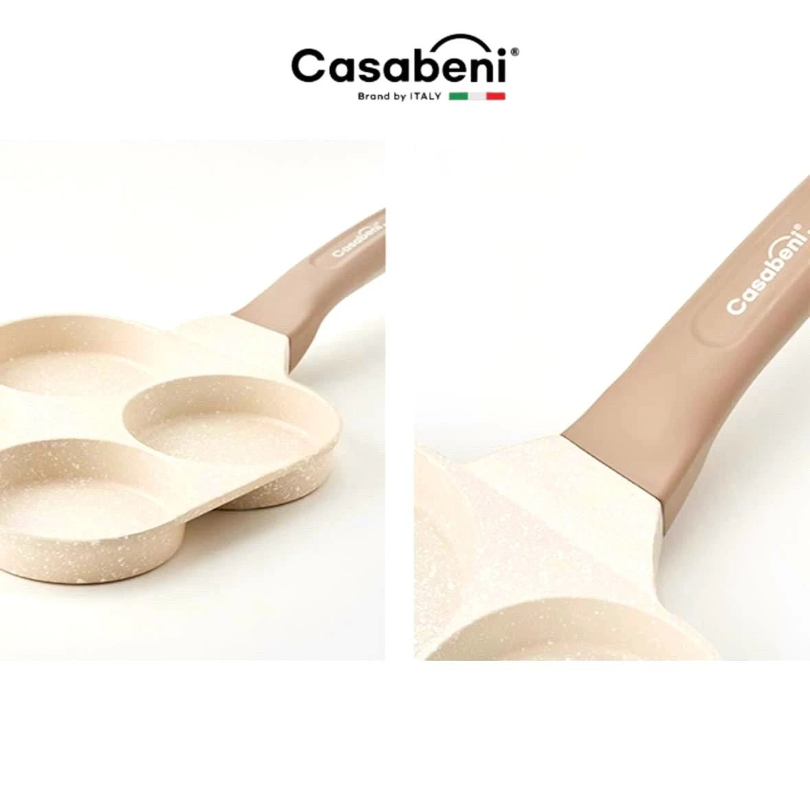 Chảo 4 ngăn Casabeni IH chống dính by Italy