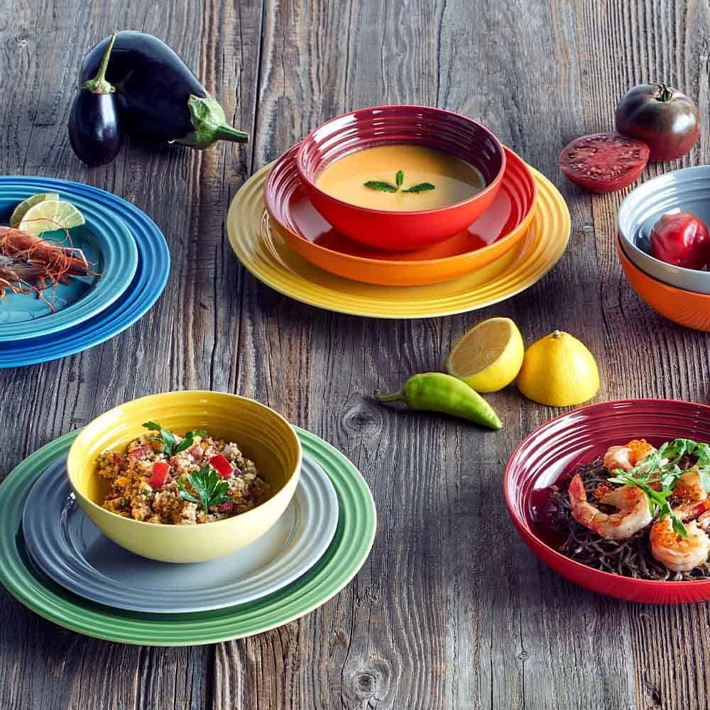 Bộ Đĩa Salad LeCreuset Vancouver 22cm 6 Món 79285228359006