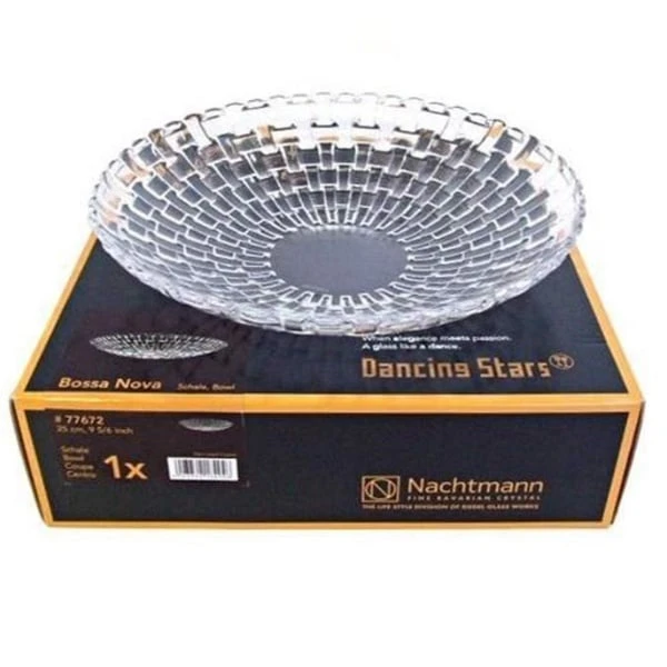 Đĩa pha lê tròn Nachtmann 77672 Bossa Nova 25cm