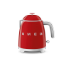 Ấm siêu tốc mini SMEG KLF05RDEU - màu đỏ (0,8L)