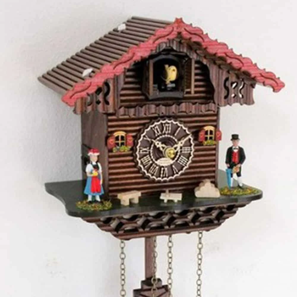 Đồng Hồ Cuckoo Clockvilla Hettich Uhren HE20 Cặp Đôi Rừng Đen 6 Đồng Hồ Cuckoo Clockvilla Hettich Uhren HE20 Cặp Đôi Rừng Đen