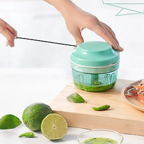 Dụng cụ xay thực phẩm Tupperware - Turbo Chopper (Xanh Mint) - So Sánh Giá