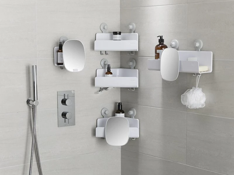 Kệ Để Đồ Nhà Tắm Gắn Góc Tường Joseph Joseph 70549 EasyStore 9 Kệ Để Đồ Nhà Tắm Gắn Góc Tường Joseph Joseph 70549 EasyStore