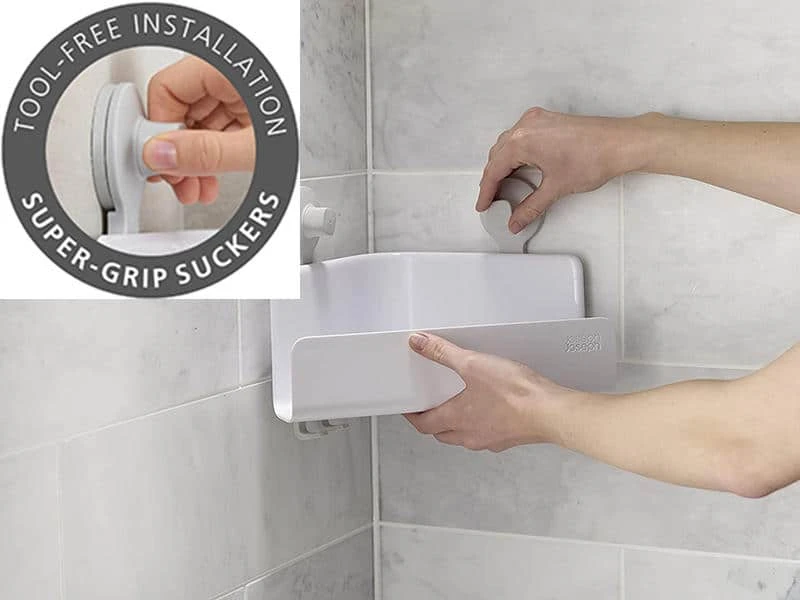 Kệ Để Đồ Nhà Tắm Gắn Góc Tường Joseph Joseph 70549 EasyStore 11 Kệ Để Đồ Nhà Tắm Gắn Góc Tường Joseph Joseph 70549 EasyStore