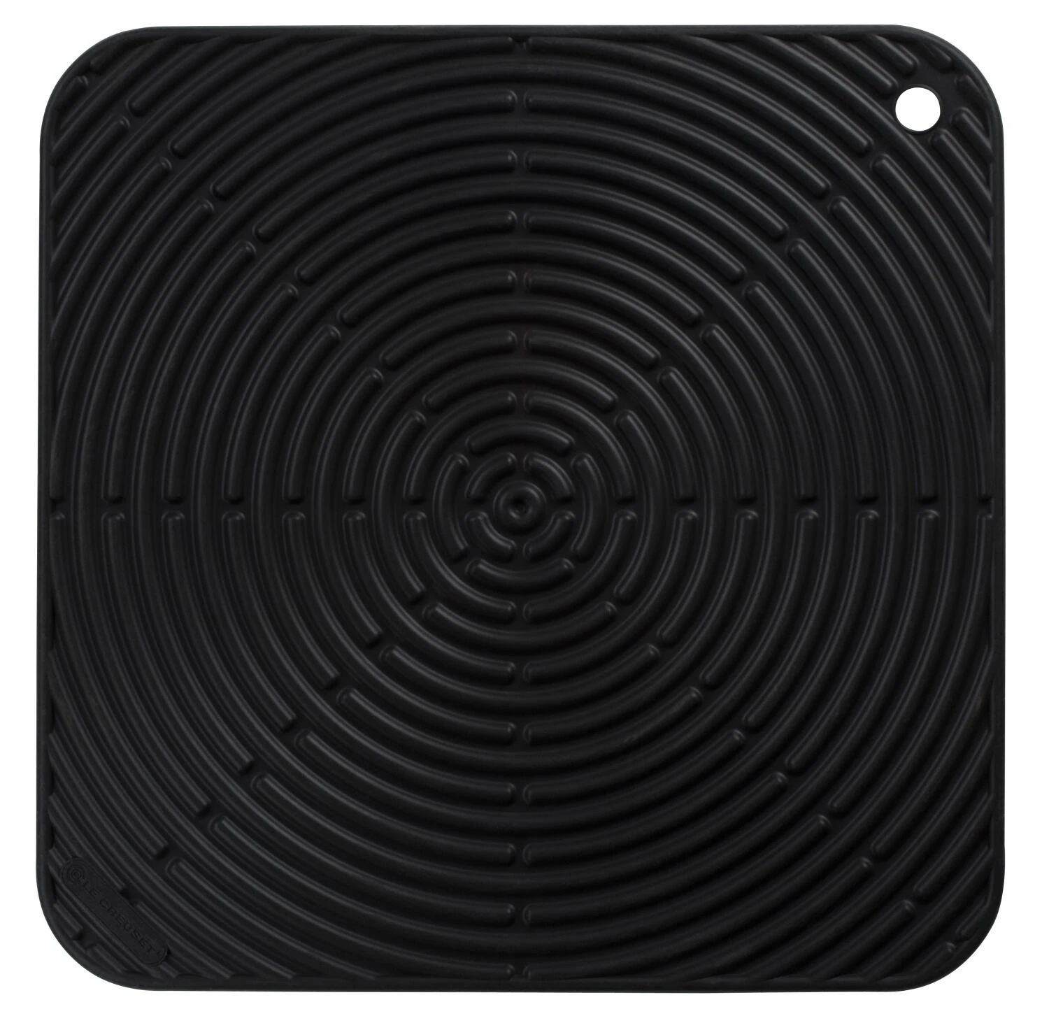 Lót Nồi Vuông Lecreuset Silikon Topflappen 29cm Schwarz Màu Đen