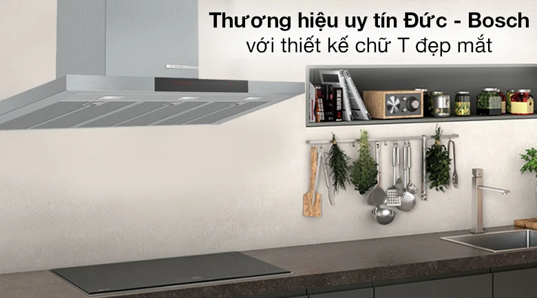 Máy hút mùi gắn tường BOSCH DWB98JQ50B Máy hút mùi gắn tường BOSCH DWB98JQ50B