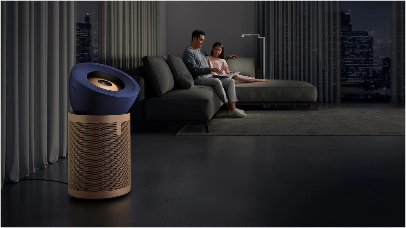 Máy lọc không khí Dyson Purifier Big+Quiet Formaldehyde BP04 (Xanh Phổ / Vàng Gold)