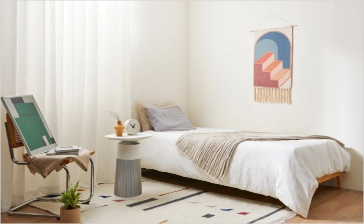 Máy lọc không khí LG PuriCare Aero Furniture AS20GPWU0 trắng có chế độ ngủ với độ ồn thấp, mang lại chất lượng ngủ tốt hơn cho người dùng Máy lọc không khí LG PuriCare Aero Furniture AS20GPWU0 trắng có chế độ ngủ với độ ồn thấp, mang lại chất lượng ngủ tốt hơn cho người dùng