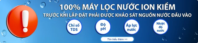 Tiêu chuẩn nguồn nước đầu vào - Máy lọc nước ion kiềm Kangen LeveLuk K8 8 tấm điện cực Tiêu chuẩn nguồn nước đầu vào - Máy lọc nước ion kiềm Kangen LeveLuk K8 8 tấm điện cực