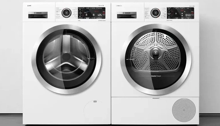 Máy sấy quần áo Bosch WTX87M40 8 kg 6 ComfortControl dễ dàng điều khiển
