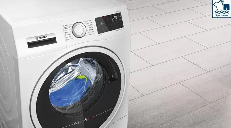 Máy sấy quần áo Bosch WTX87M40 8 kg 9 Sportware bosch - chế độ riêng cho quần áo thể thao