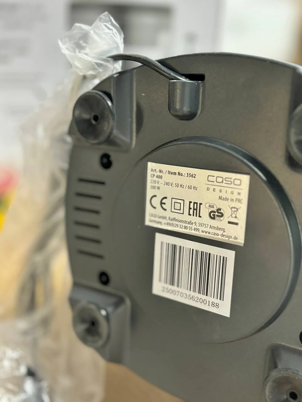 CASO CP 400 LIFT 7