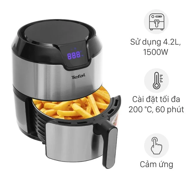 Nồi chiên không dầu Tefal EY401D15 4.2 lít - Chính hãng | DMX