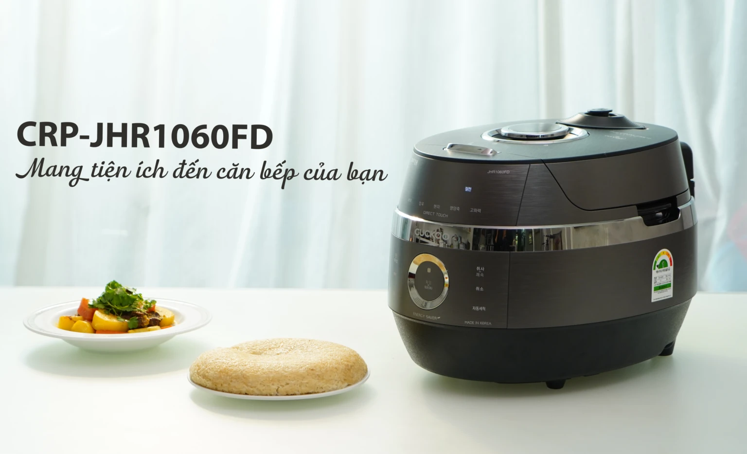 Nồi cơm điện cao tần Cuckoo CRP-JHR1060FD