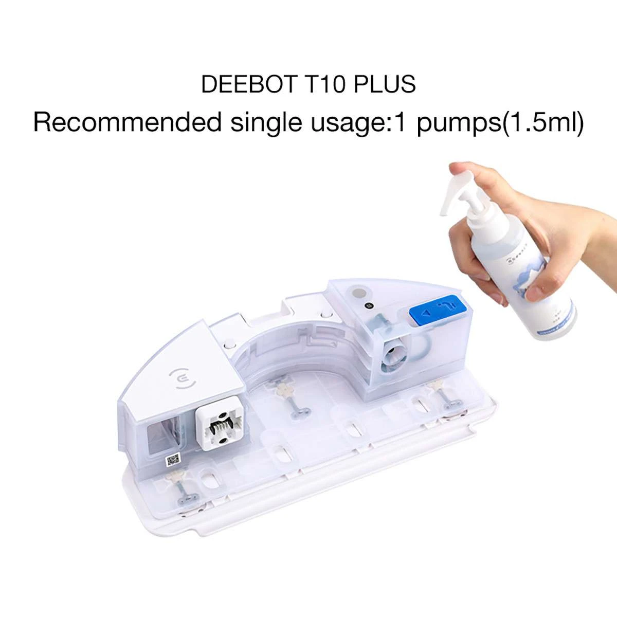 Dung dịch vệ sinh Robot Ecovacs DEEBOT Cleaning Solution (110mL)(LL55237) | mainguyenrider.com