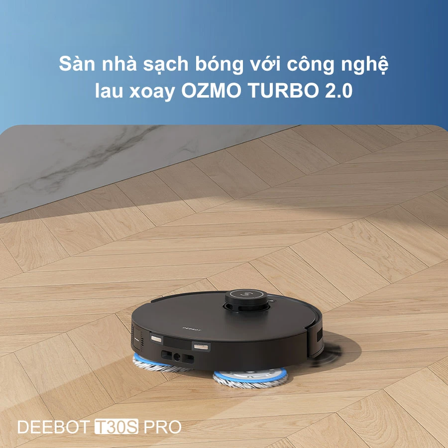 ROBOT HÚT BỤI LAU NHÀ ECOVACS DEEBOT T30S PRO – BẢN QUỐC TẾ - vietnamrobovac