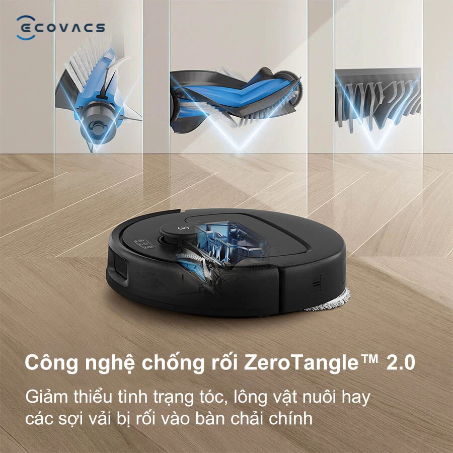 Robot hút bụi lau nhà Ecovacs N30 Pro Omni - Bản Quốc Tế