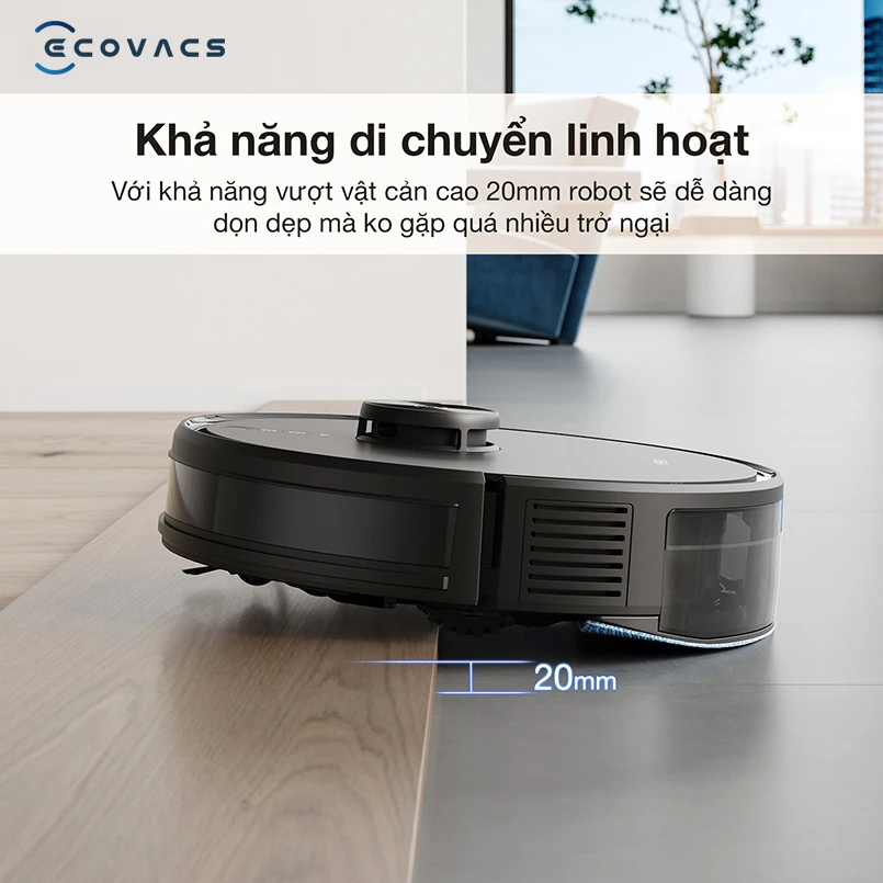 Robot hút bụi lau nhà Ecovacs Y1 Pro - Quốc Tế - 2024